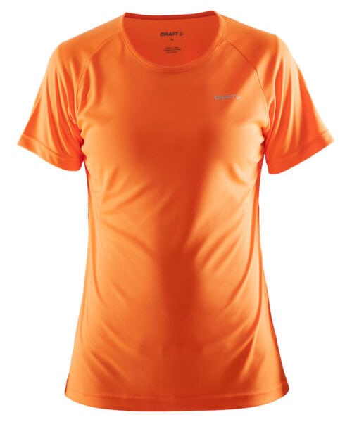 Lichtgewicht sportshirt voor dames met geweldige vochtafvoer. Het t-shirt voelt zacht aan en is voorzien van reflecterende details voor een betere zichtbaarheid.