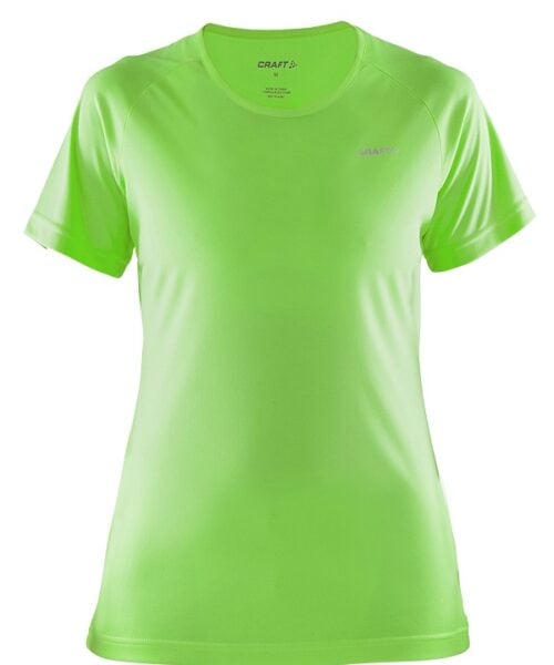 Lichtgewicht sportshirt voor dames met geweldige vochtafvoer. Het t-shirt voelt zacht aan en is voorzien van reflecterende details voor een betere zichtbaarheid.