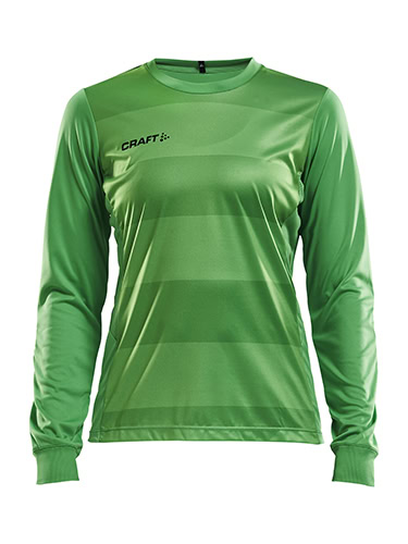 Long-sleeve goalkeeper jersey made of stretchy and functional fabric offering superior moisture transport for maximum performance. Mesh panels in the armpits provide efficient body-temperature management while great elasticity and ergonomic design ensure comfortable fit and optimal freedom of movement. Reinforced elbows.