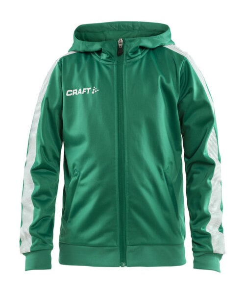 Comfortable hooded jacket made of soft and functional polyester designed for low intensity activities as well as relaxing. The jacket comes with two pockets and contrast stripes on sleeves for an unique look. Your corporate identity can always find its match thanks to the wide range of colors.
