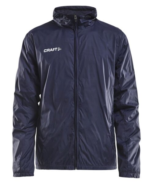 Craft Wind Jacket is a functional windbreaker made of durable nylon fabric. Comes with mesh lining