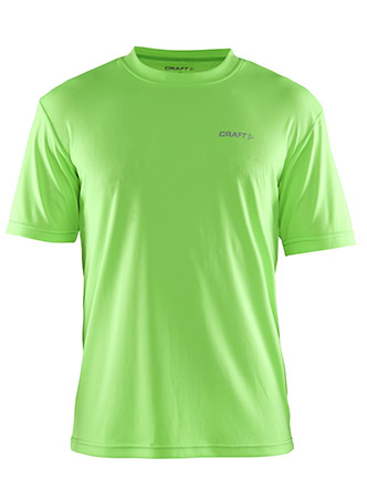 Lichtgewicht sportshirt voor heren met geweldige vochtafvoer. Het t-shirt voelt zacht aan en is voorzien van reflecterende details voor een betere zichtbaarheid.