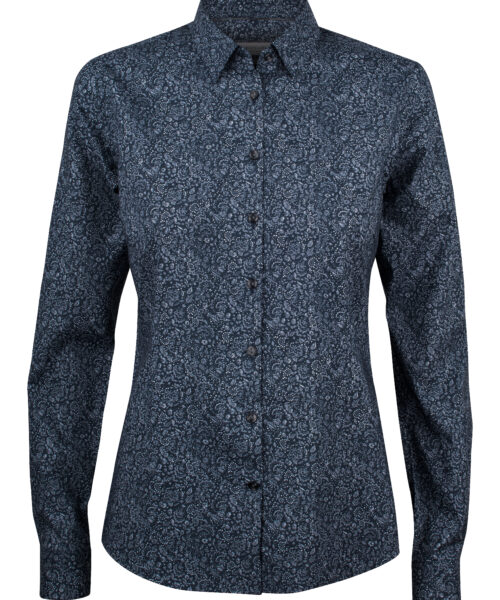 J. HARVEST & FROST INDIGO BOW 37 WOMAN SHIRT