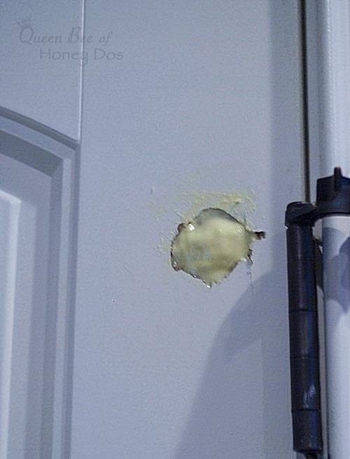 How To Repair Hollow Core Door Holes - easy DIY home improvement projects!