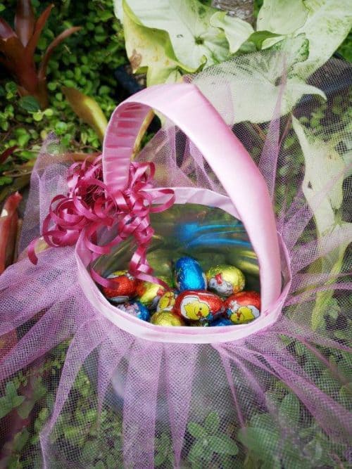 Ballet Easter Basket - Recycled Ballet Easter Baskets