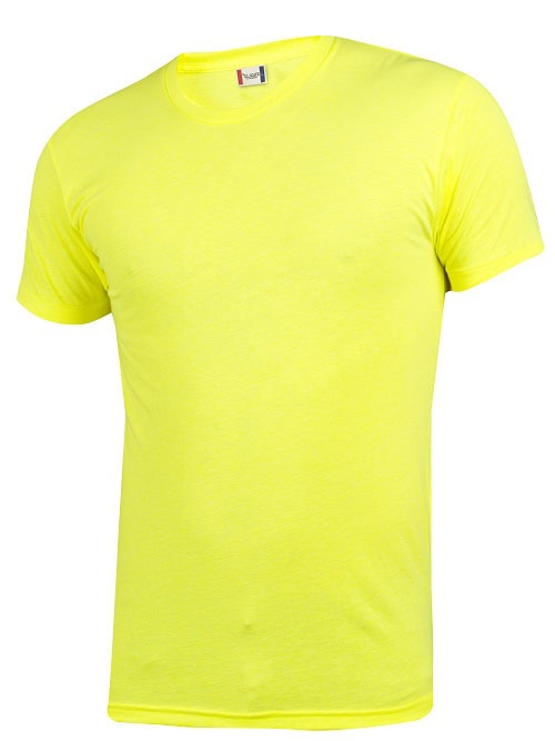 Opvallend T-shirt in verschillende neon kleuren voor een extra in het oog springend effect. Het T-shirt is hoogwaardig afgewerkt met necktape