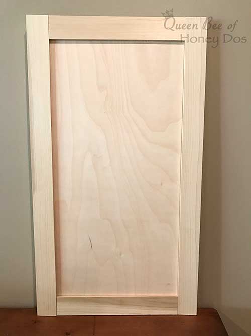 How To Build Shaker Doors -unfinished shaket door