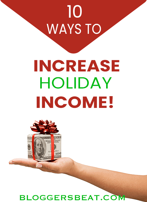 increase holiday income pin