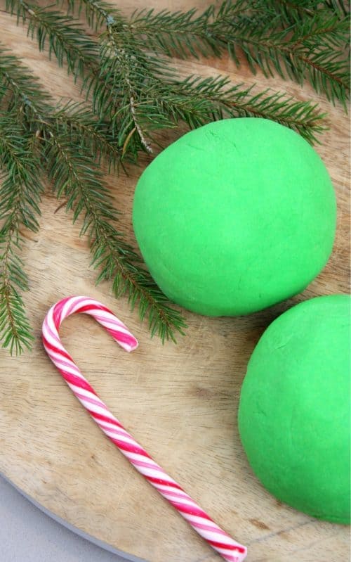 Peppermint Christmas Play Dough