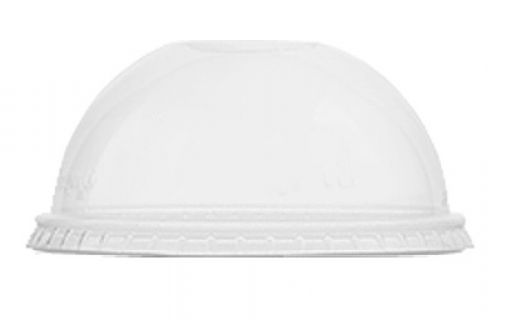 Vegware PLA Domed Lid With Hole (1000)