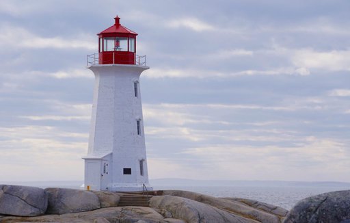 lighthouse, nova scotia, canada