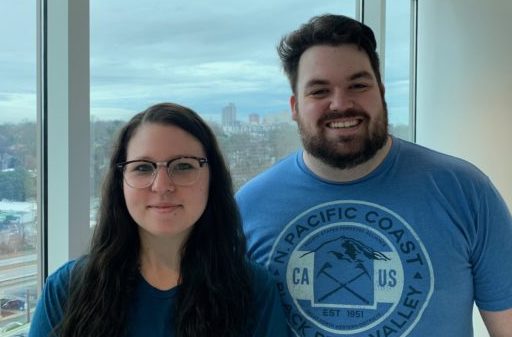 Lindsey Galbo ‘19 and Aaron Tryhus ‘19, founders of the Wake Forest University School of Medicine SSDP chapter