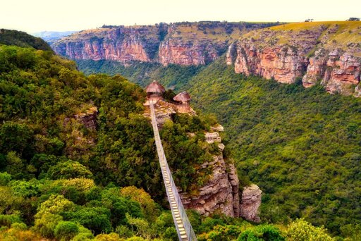 south africa, mountains, ravine
