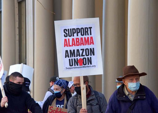 Amazon Alabama protests