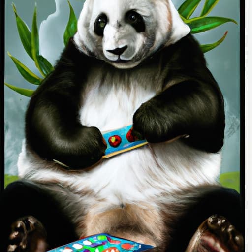 panda tarot card