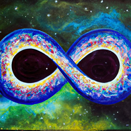 infinity symbol in the universe