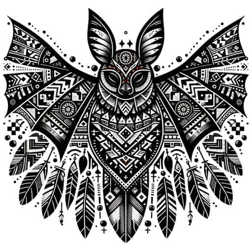 native american style bat