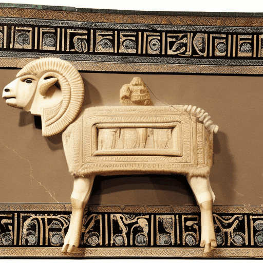 mesopotamiam style ram