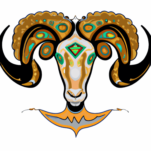 native american style ram
