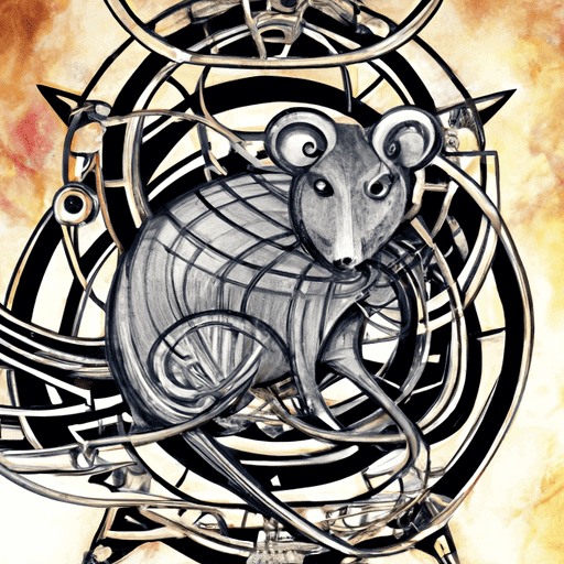 Celtic style rat