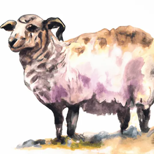 sheep painting