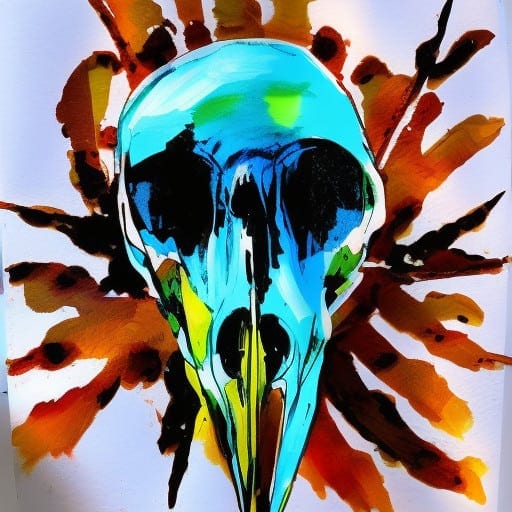 bird skull
