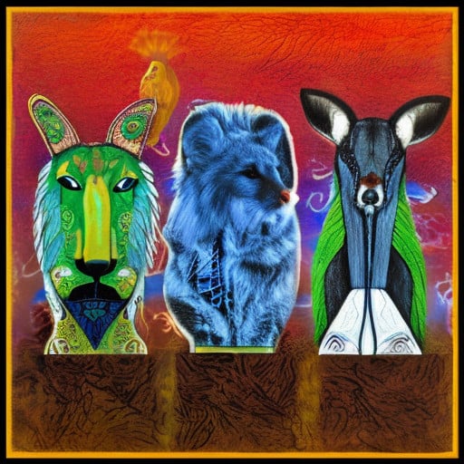 symbols representing animal totems