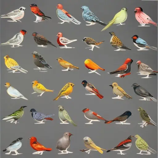 many birds