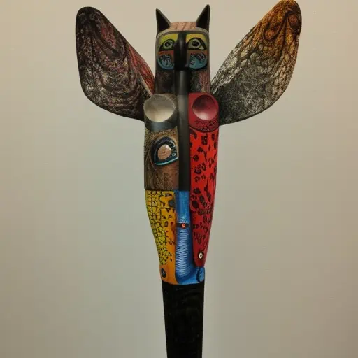 animal totem pole