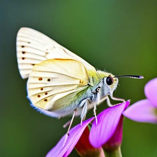 white moth