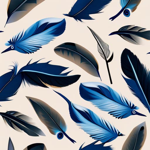 blue jay feathers