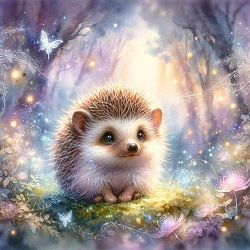 hedgehog hoglet