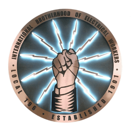 ibew 196 logo