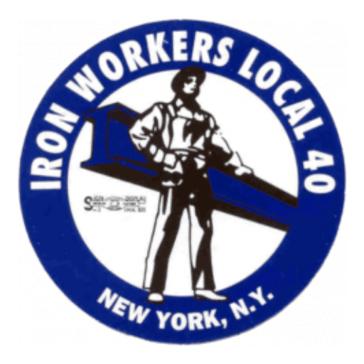 Ironworkers 40 logo