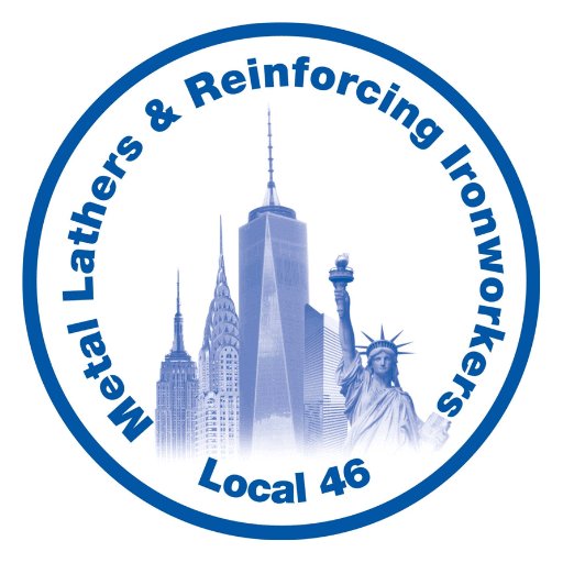 Ironworkers 46 Metal Lathers logo