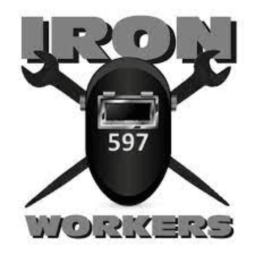 Ironworkers 597 logo