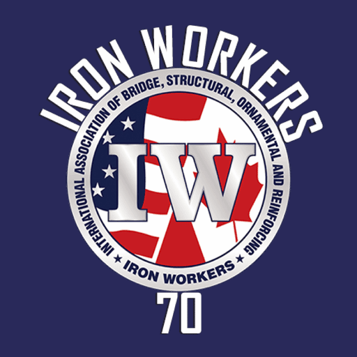 Ironworkers 70 logo