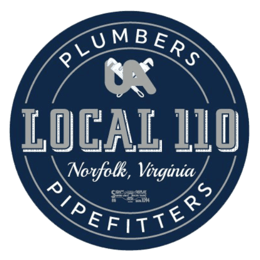 UA Local 110 logo