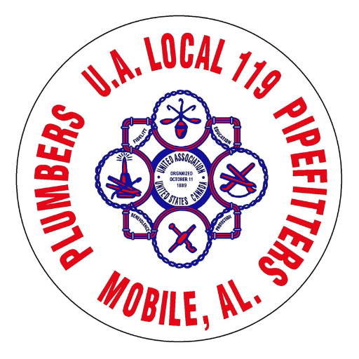 UA Local 119 logo