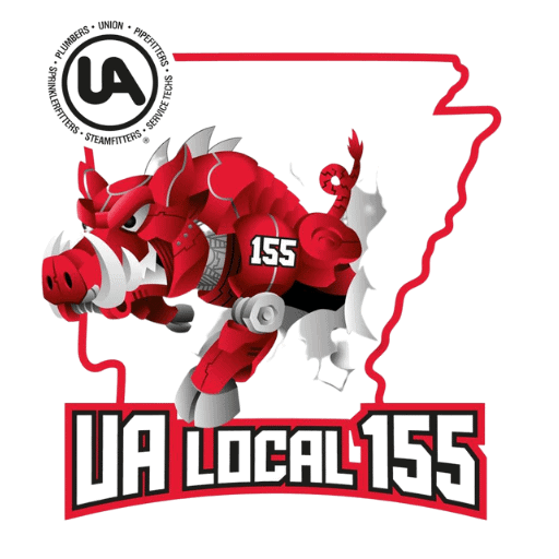 UA Local 155 logo