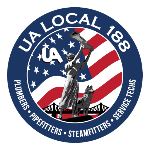 UA Local 188 logo