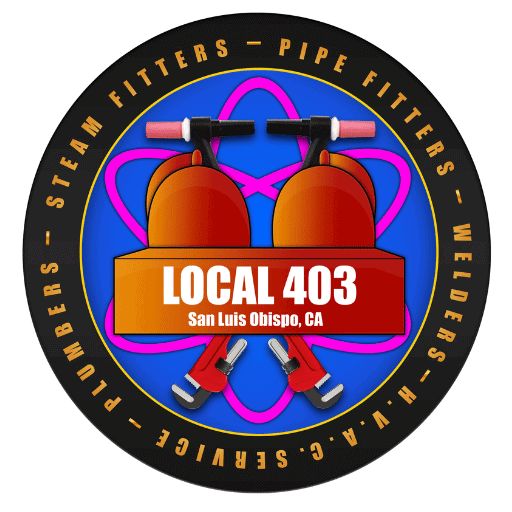 UA Local 403 logo