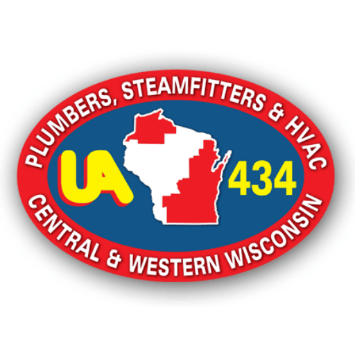 UA Local 434 logo