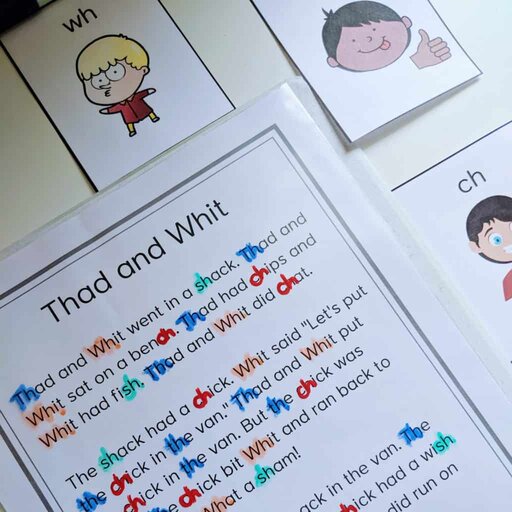 decodable passage - printable decodable text