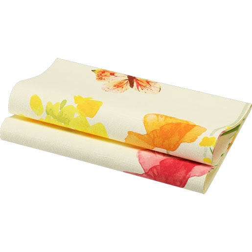 Poppy Field Dunisoft Napkins 40x40cm (6X60) - To Order