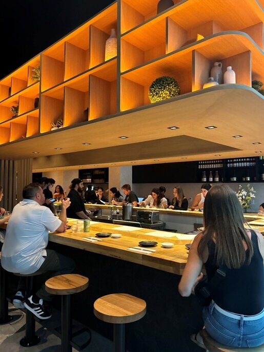 Ryan Hunter Bluestone Omakai Hand Roll Bar
