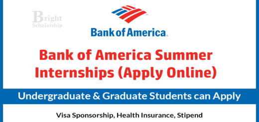 Bank of America Summer Internships 2024 Apply Online