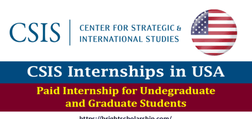CSIS Internships 2024 in USA