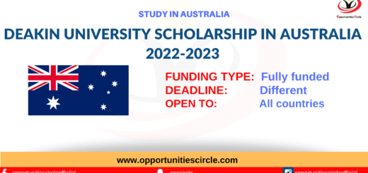 Deakin University Scholarships in Australia 2024-25