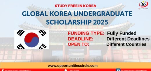 Global Korea Undergraduate Scholarship 2025 | Korean Government Scholarship (GKS) | Fully Funded